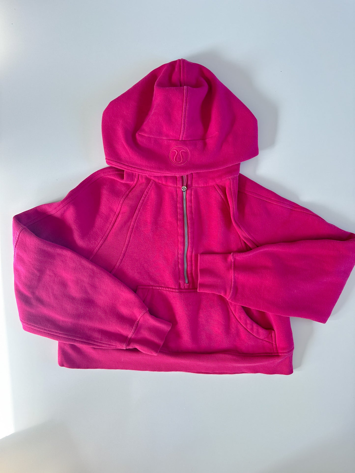 XS/S Pink Dragonfruit Half-Zip Scuba