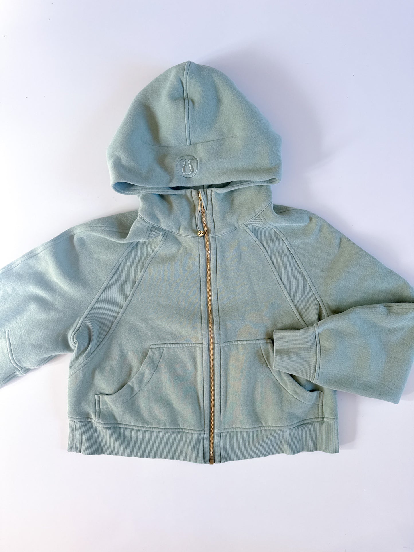 XS/S Sage/Gold Full-Zip Scuba