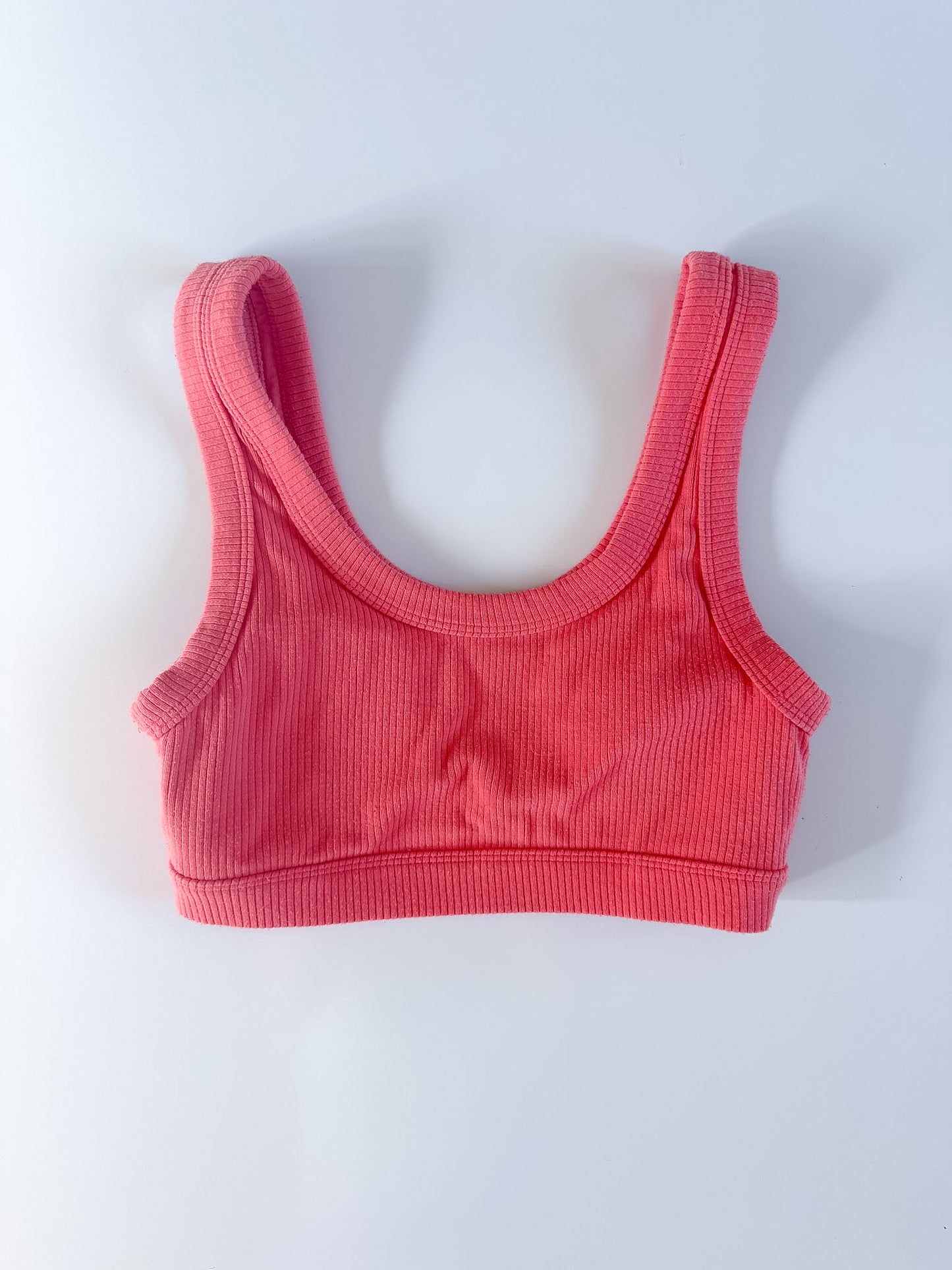 Small Coral Alo Wellness Bra