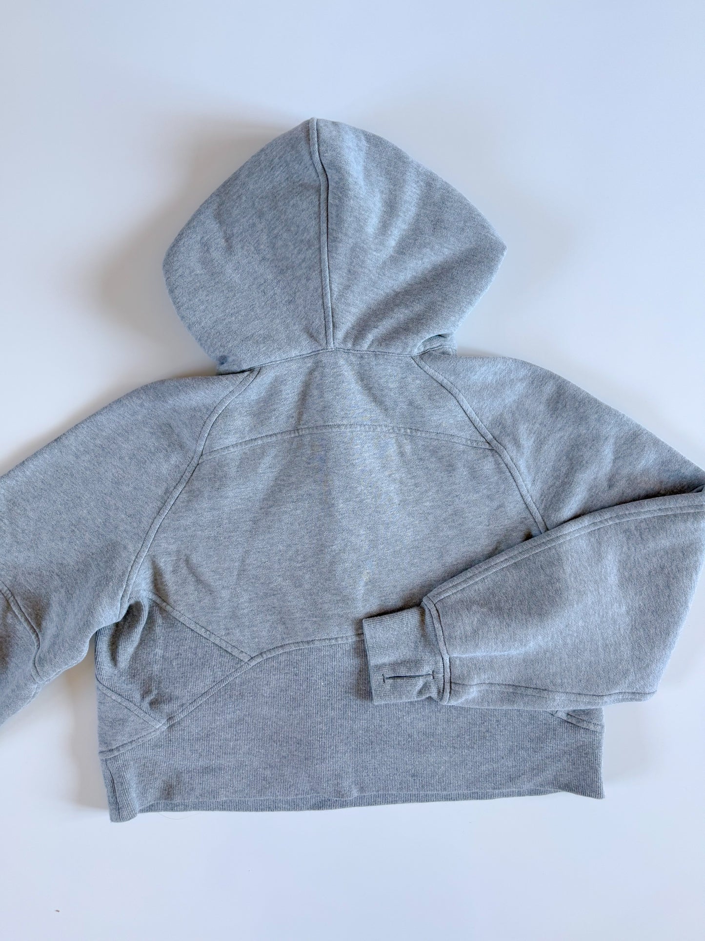 XS/S , XL/XXL Gray Half-Zip Scuba