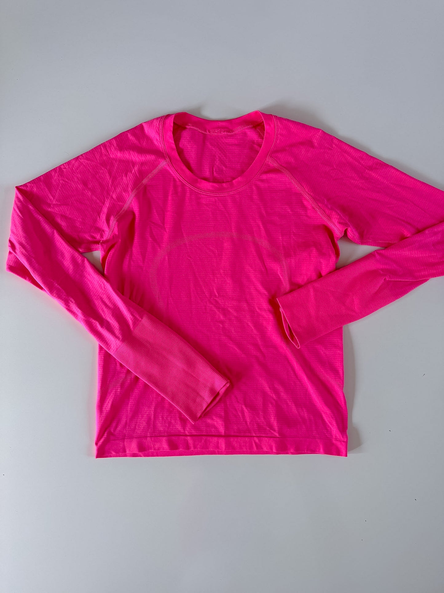 Size 6 RARE Pink Highlight Swiftly Tech Long Sleeve 2.0