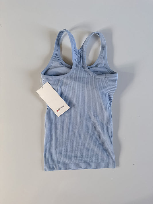 Size 2 NWT Blue Linen Ebb To Street Tank