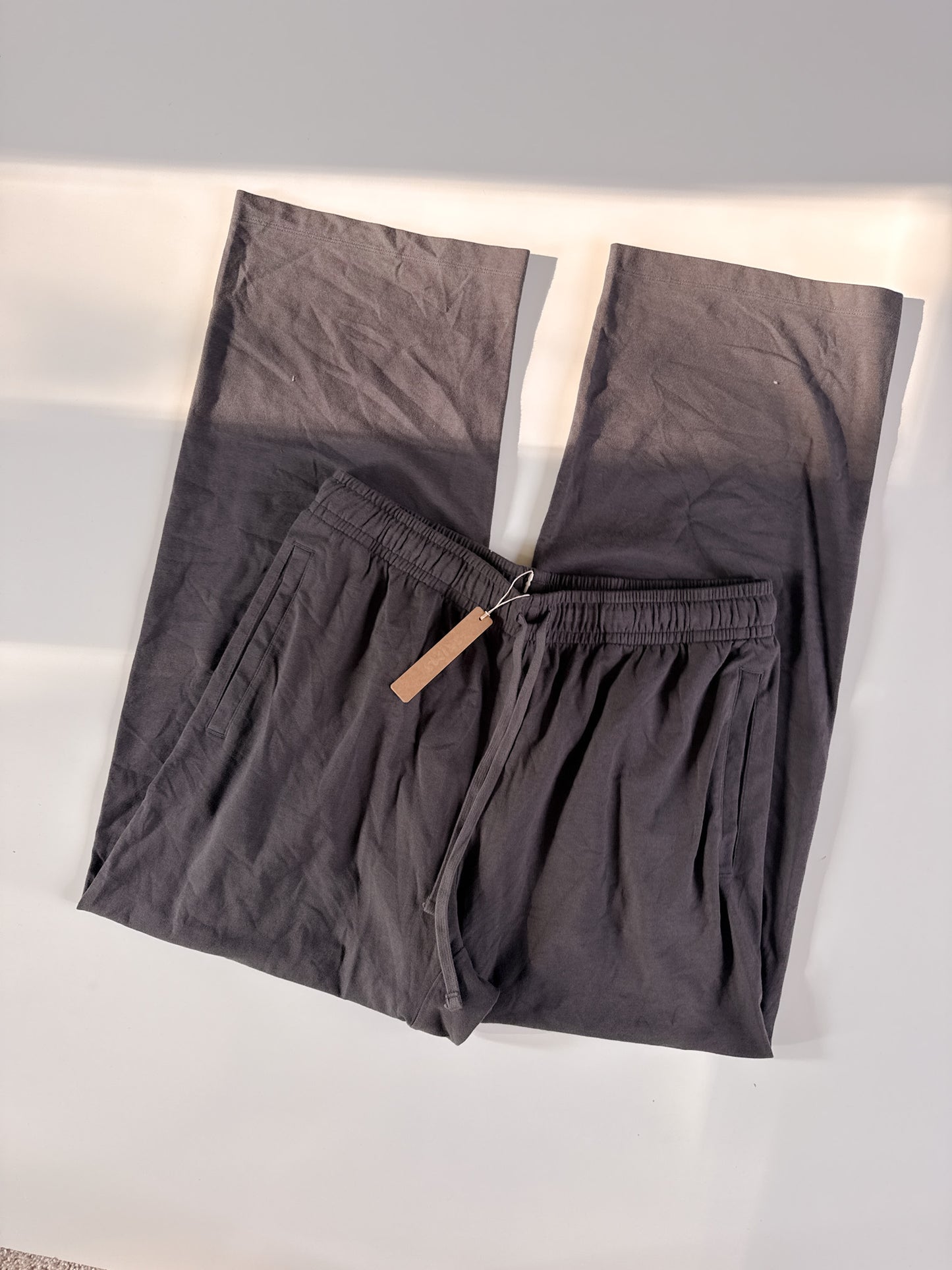 Small NWT SKIMS Cotton Jersey Wide Leg Pant