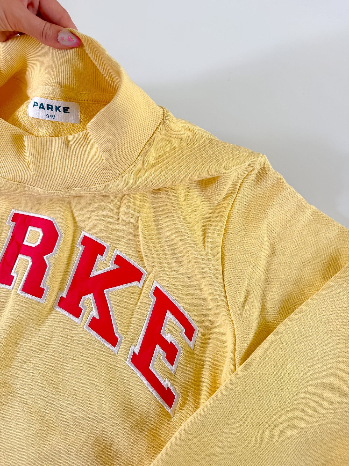 S/M RARE PARKE Mockneck