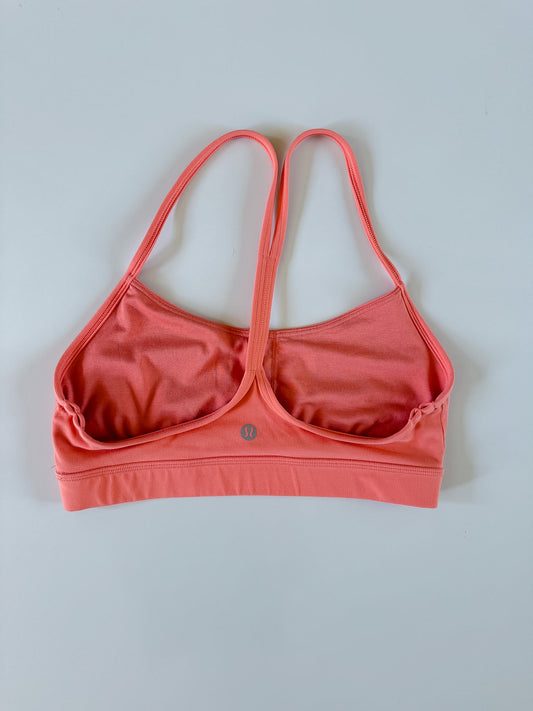 Size 6 Sunny Coral Flow Y Bra