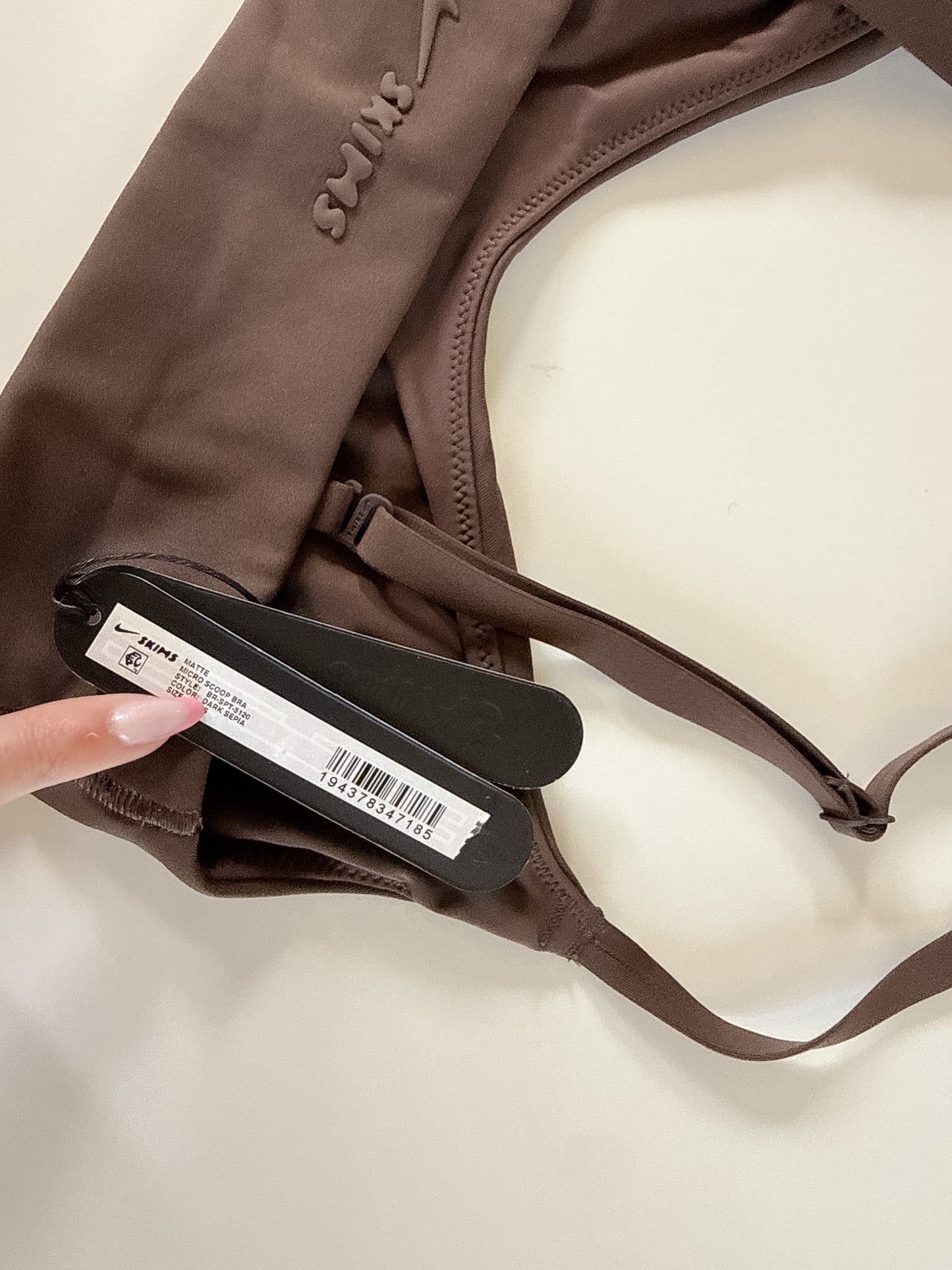 XS NlKEXSKIMS Micro Scoop Bra