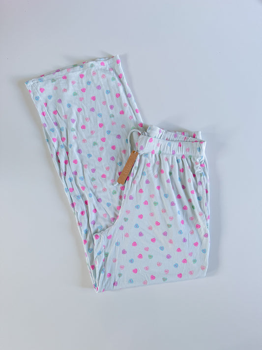 Small NWT RARE SKIMS Cloud Candy Heart Soft Lounge Pant