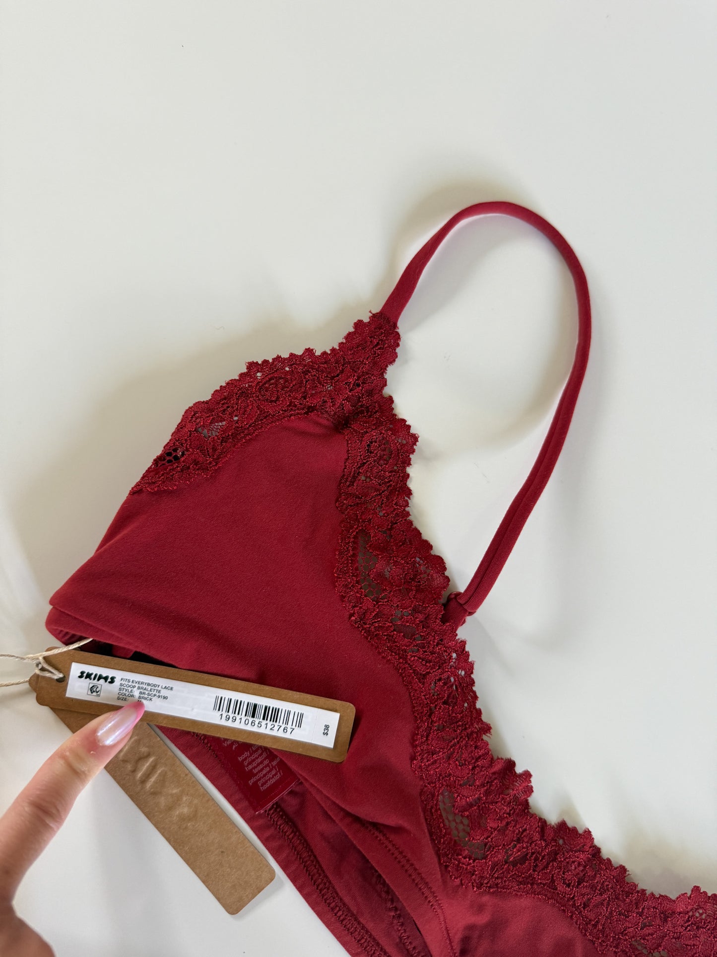 Medium NWT SKIMS Brick Bralette
