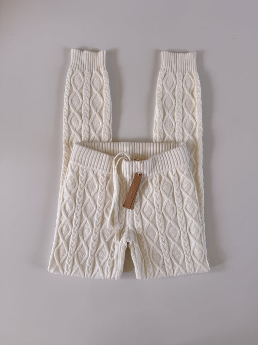 XXS RARE NWT SKIMS Snowbunny Cableknit Legging