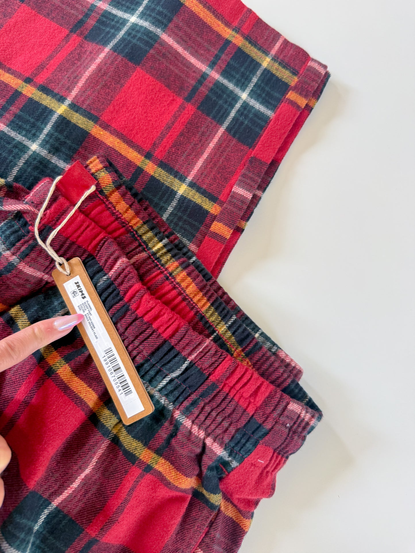 Large NWT SKIMS Flannel Sleep Pant