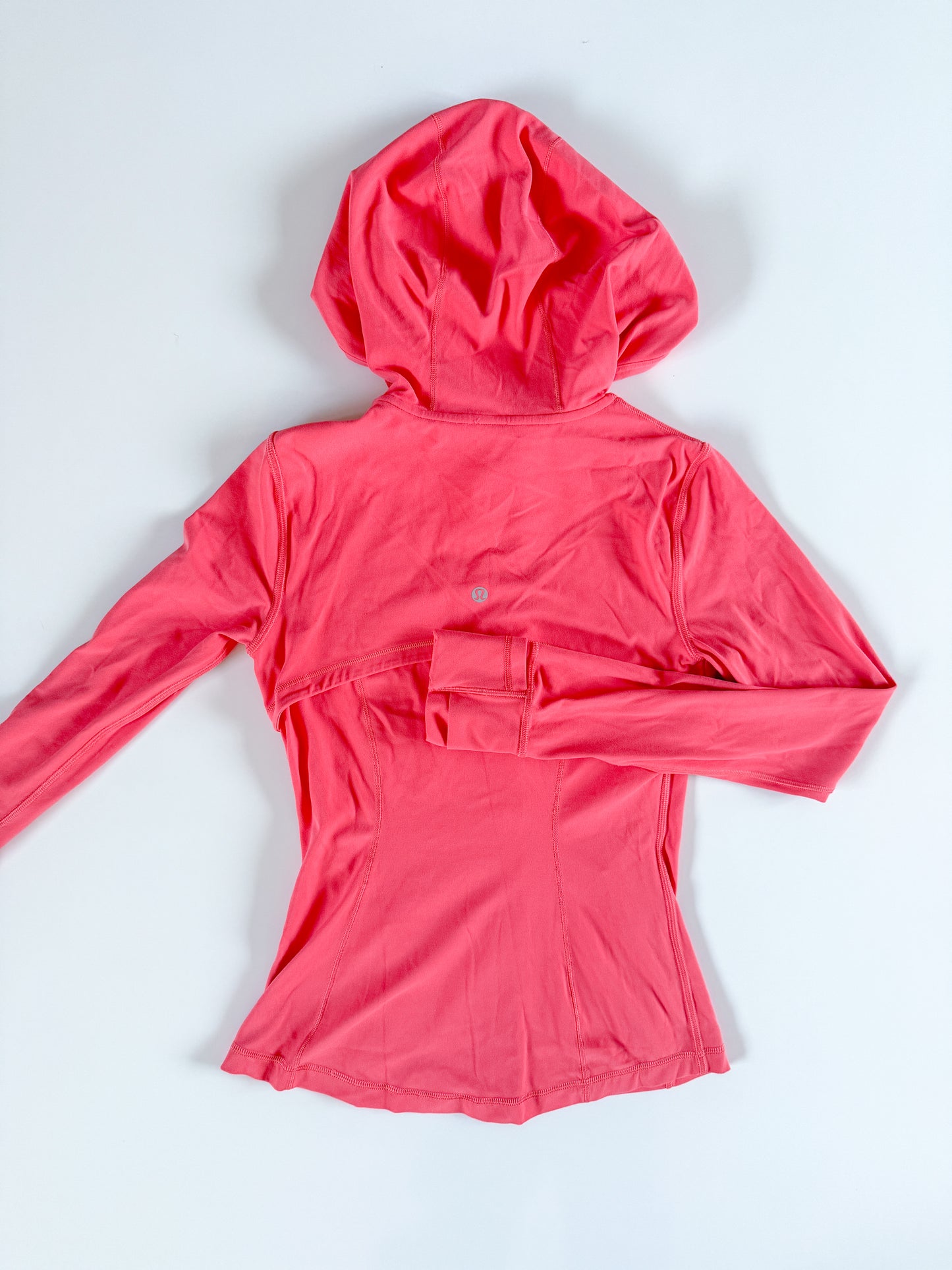 Size 4 Pale Raspberry Hooded Define Jacket