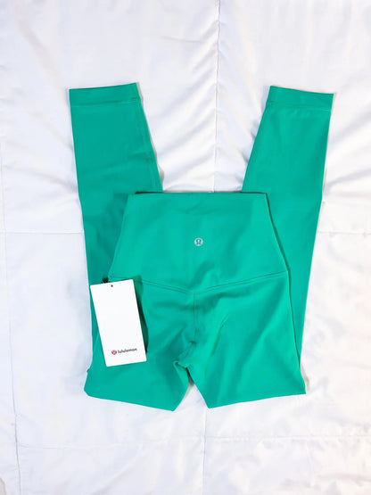 Size 0 NWT Kelly Green Align 25"