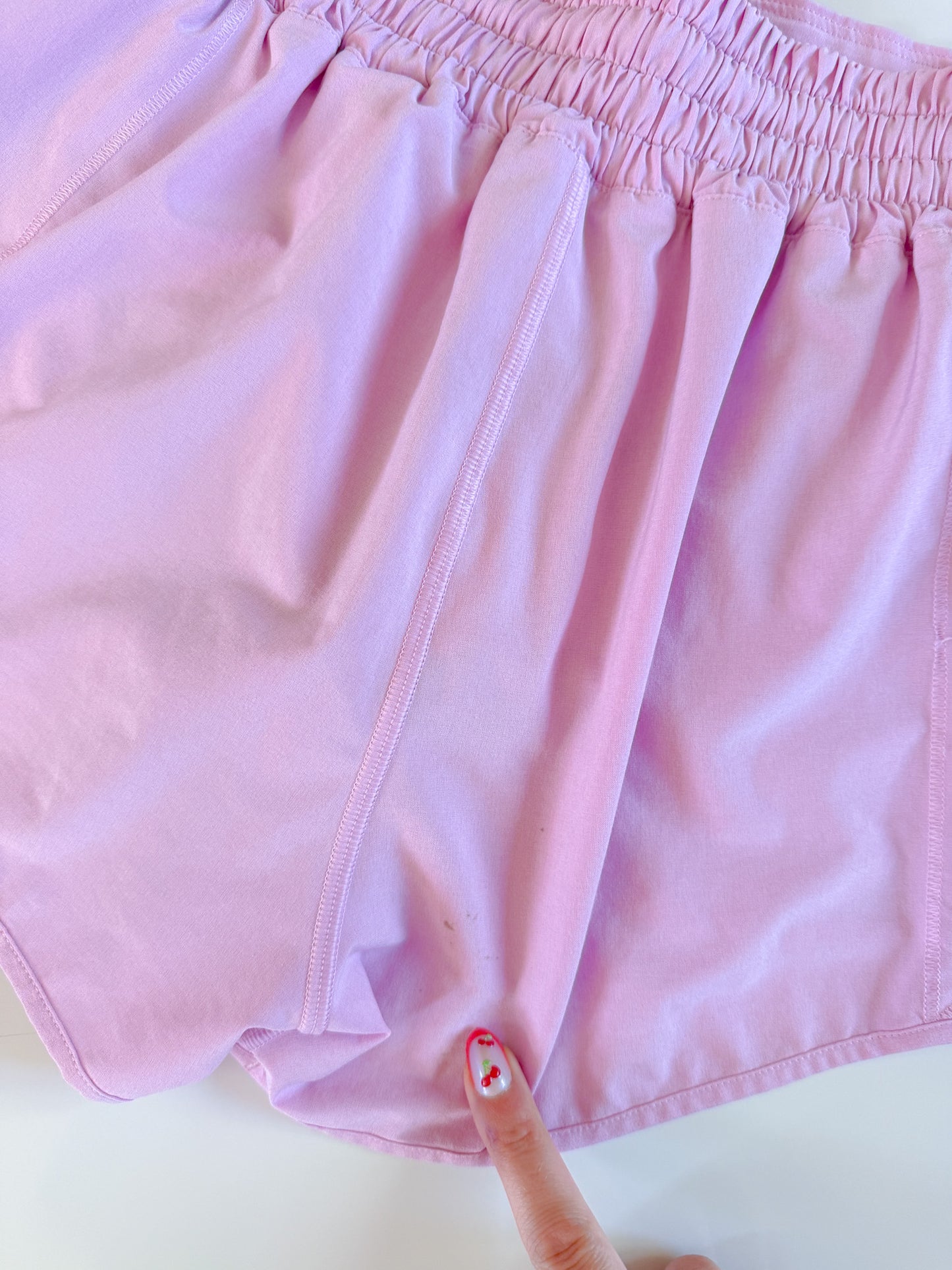 Size 4 HIGHRISE Pink Hotty Hot 2.5" description
