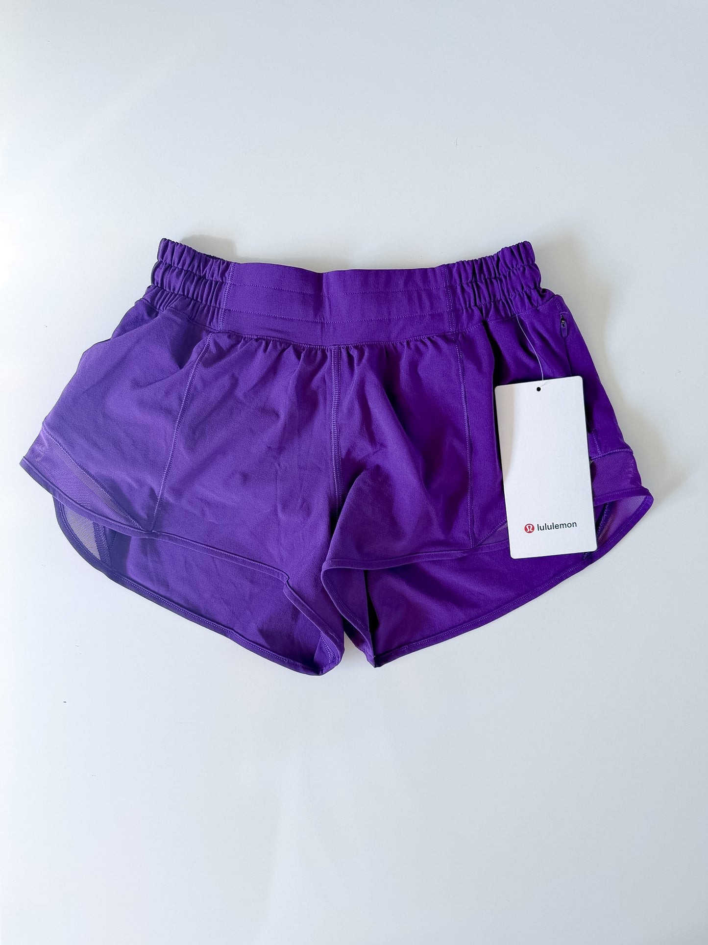 Size 4 NWT VERY RARE College Purple Hotty Hot 2.5"