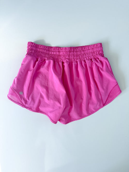 Size 6 HIGHRISE Sonic Pink Hotty Hot 2.5"
