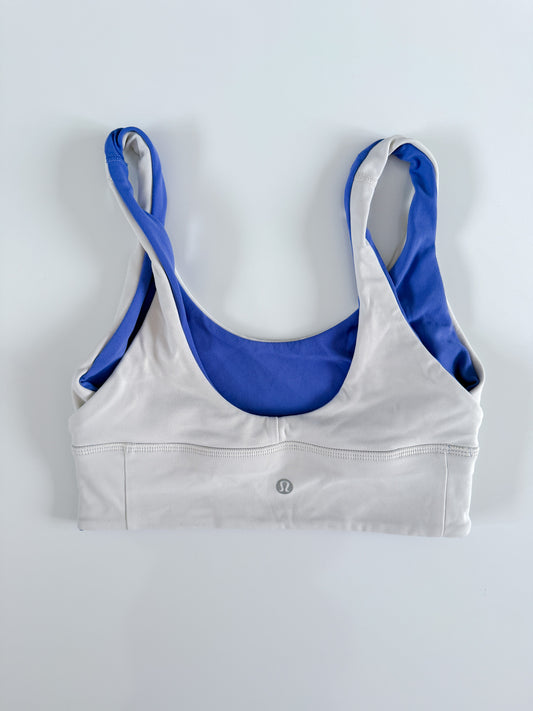 Size 4 Wild Indigo/White Align Bra