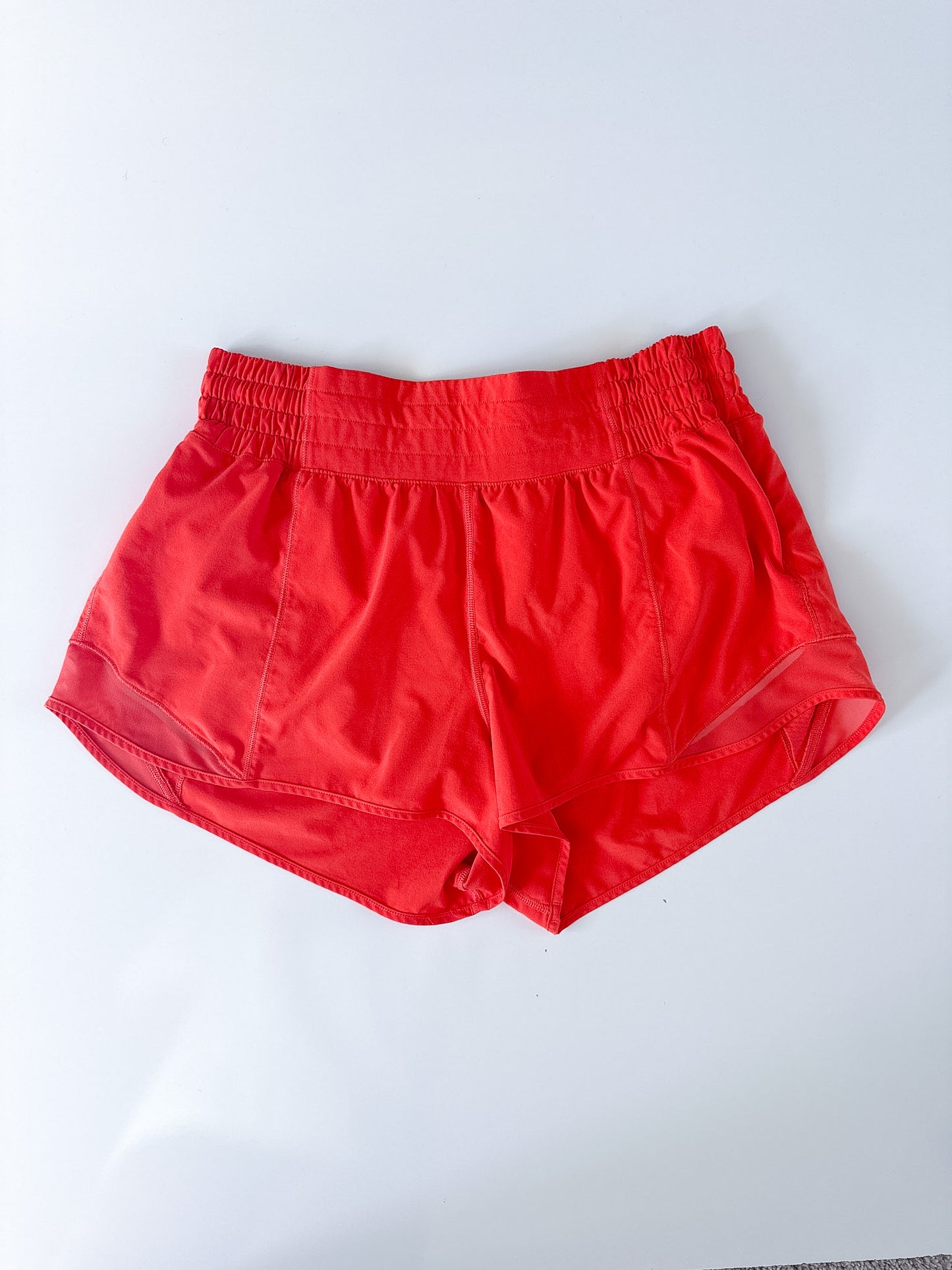 Size 8 HIGHRISE Autumn Red Hotty Hot 2.5"