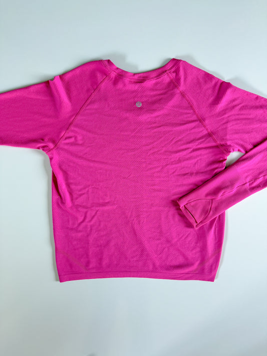 Size 10 RARE Sonic Pink Swiftly Tech Long Sleeve *Race