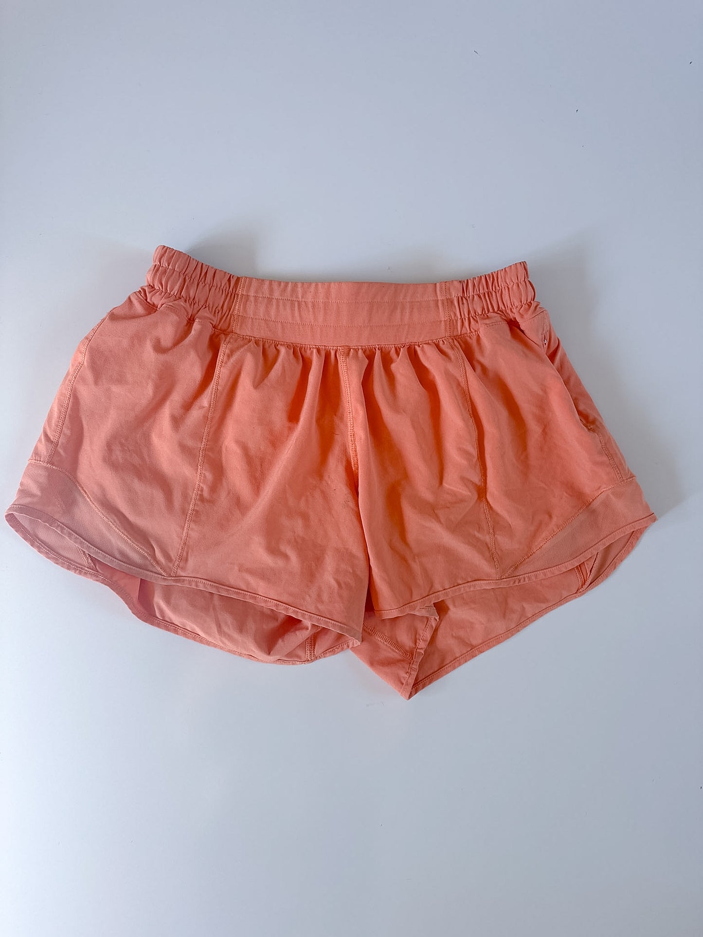 Size 8 Sunny Coral Hotty Hot 4" description
