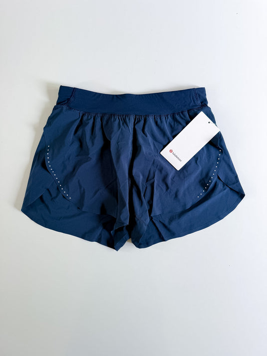 Small NWT True Navy Fast and Free Split Short 3"
