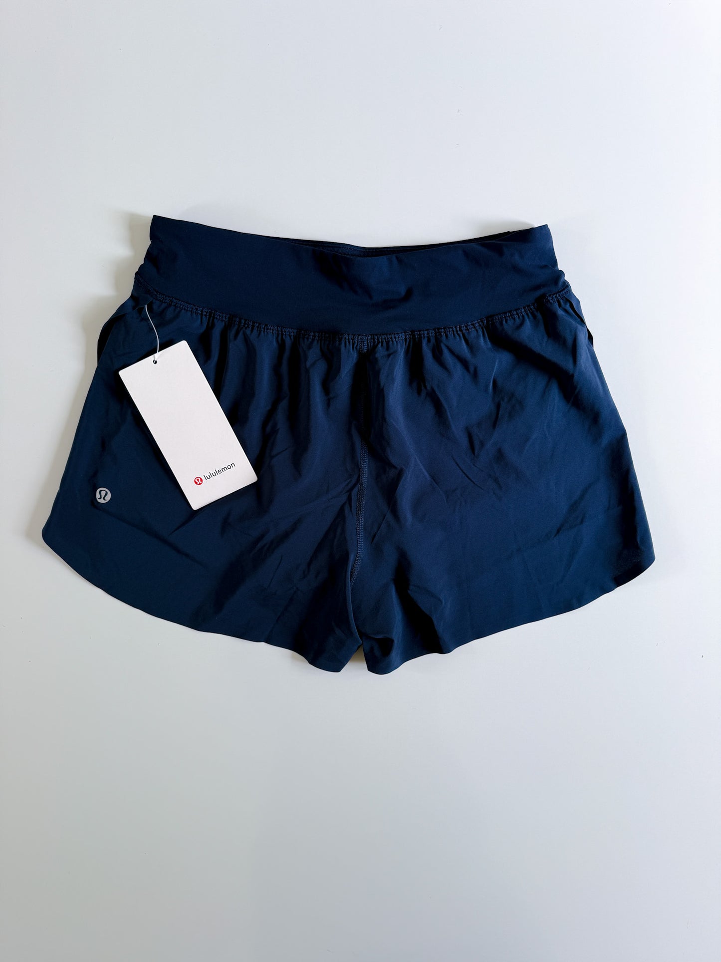 Small NWT True Navy Fast and Free Split Short 3"