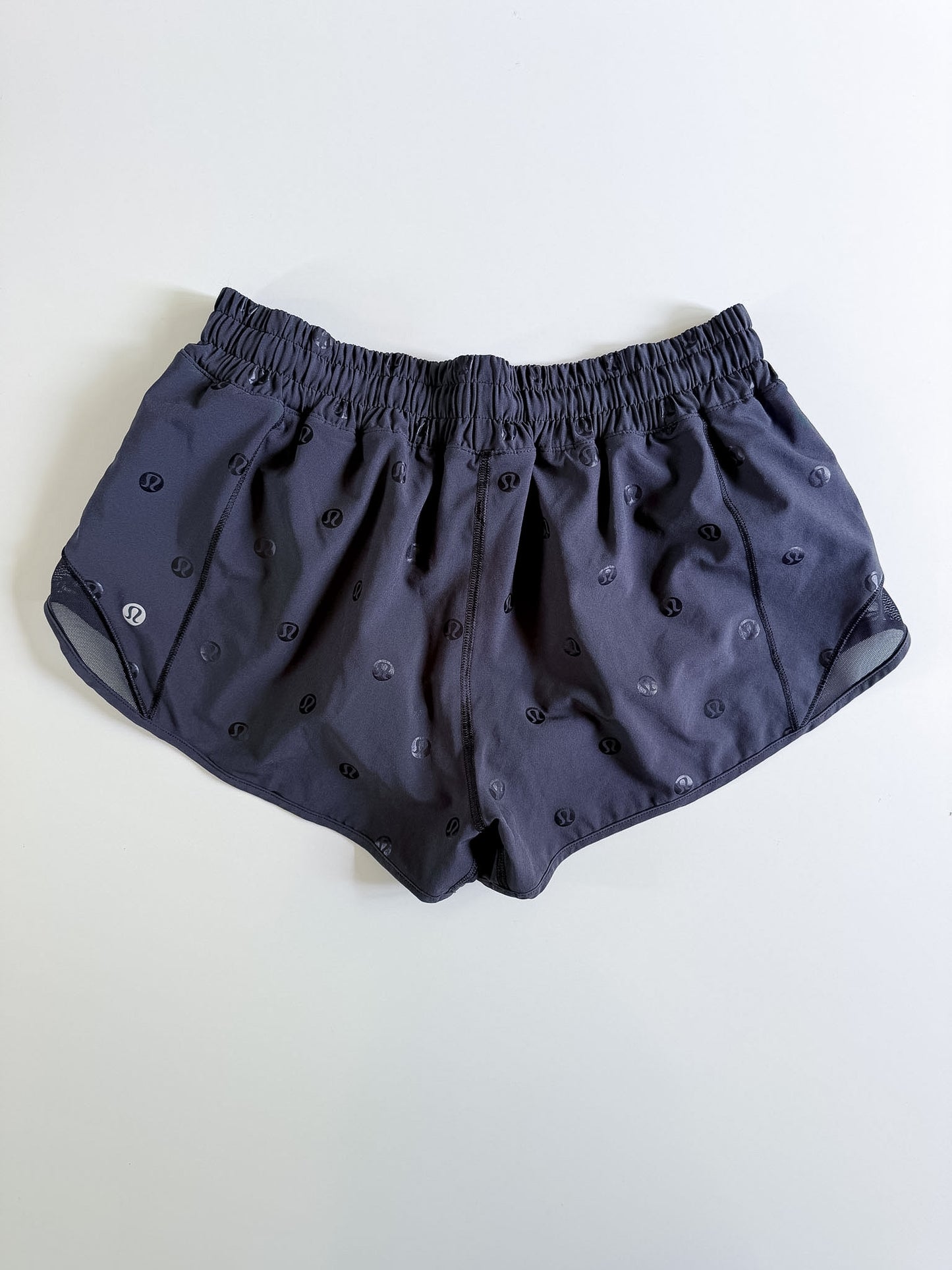 Size 8 RARE Black Logo Hotty Hot 2.5"