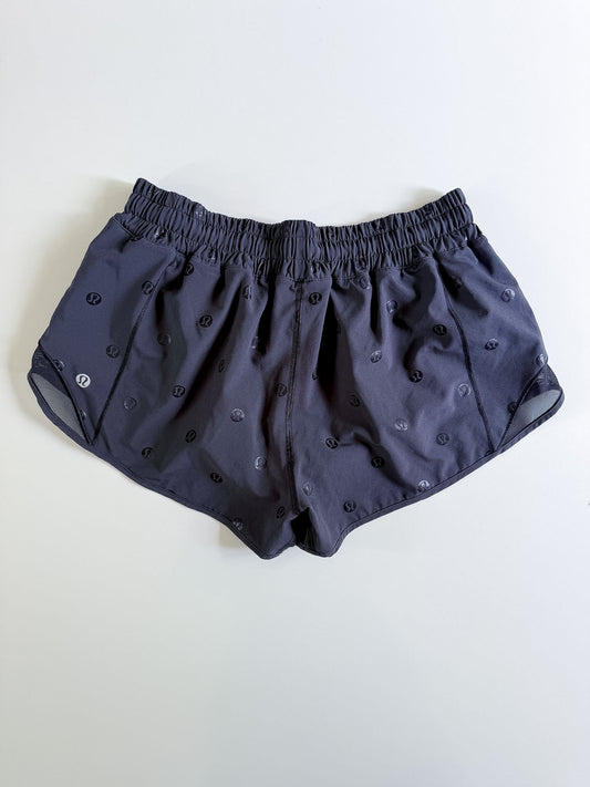 Size 8 RARE Black Logo Hotty Hot 2.5"