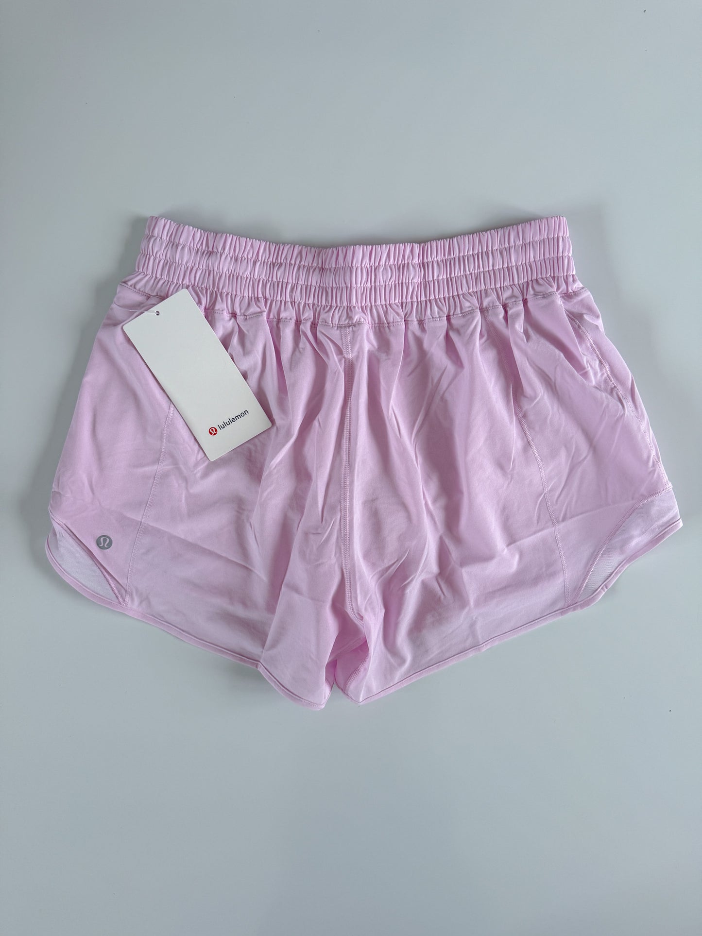 Size 10 NWT HIGHRISE Pink Organza Hotty Hot 4"