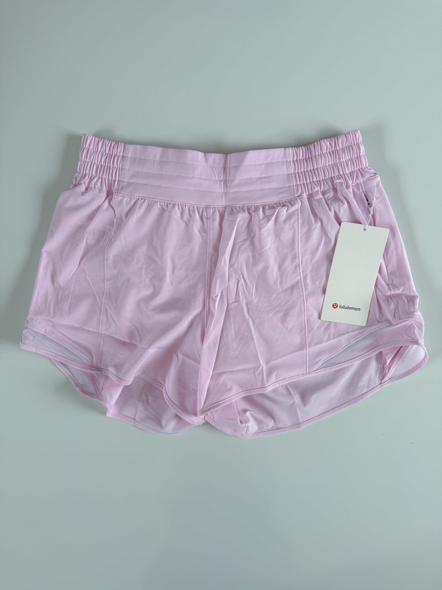 Size 10 NWT HIGHRISE Pink Organza Hotty Hot 4"