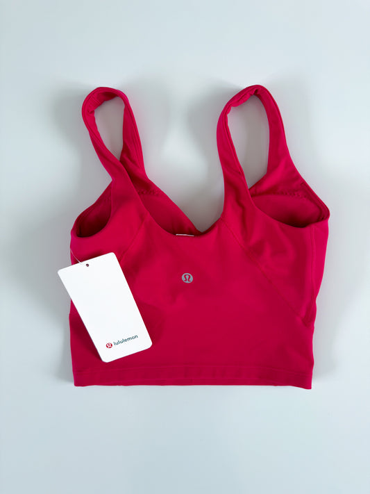 Size 2 NWT Pink Dragonfruit Align Tank