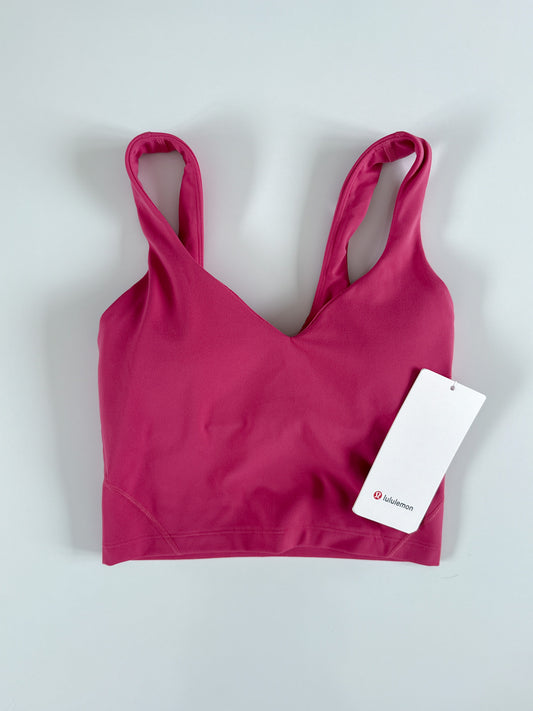 Size 2 NWT Raspberry Coulis Align Tank