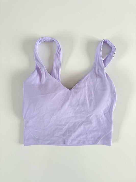 Size 2 Lavender Frost Align Tank flaw