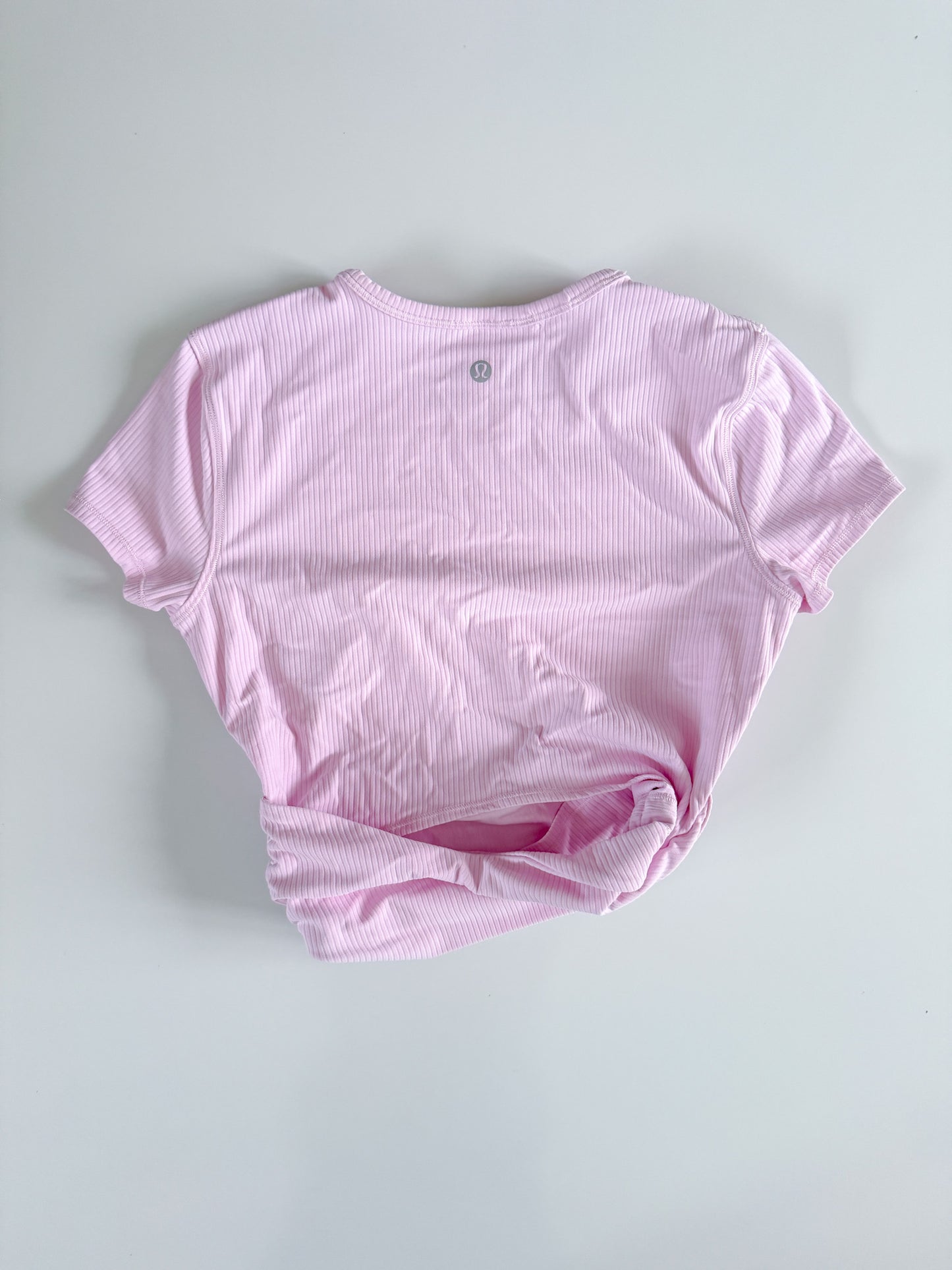 Size 8 Pink Organza Cross-Back T Shirt