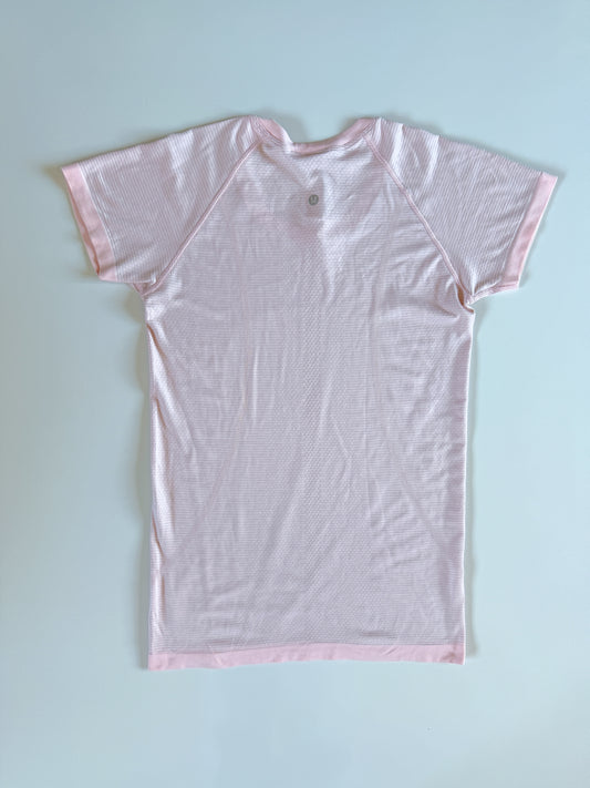 Size 8 RARE Strawberry Milkshake Swiftly Tech Short Sleeve 2.0