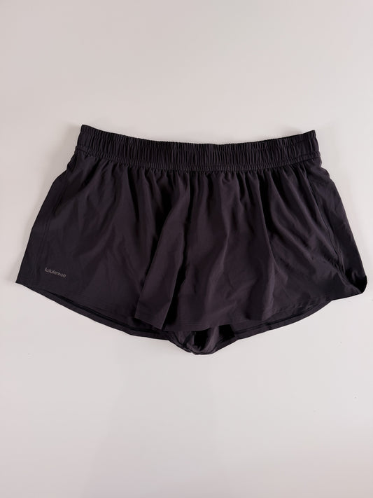 XL Black Pace Crush Short 3.5"