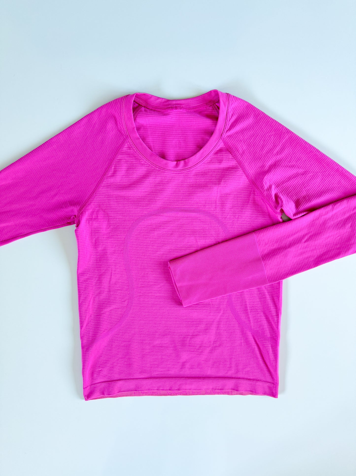 Size 4 Pow Pink Swiftly Tech Long Sleeve 2.0 race