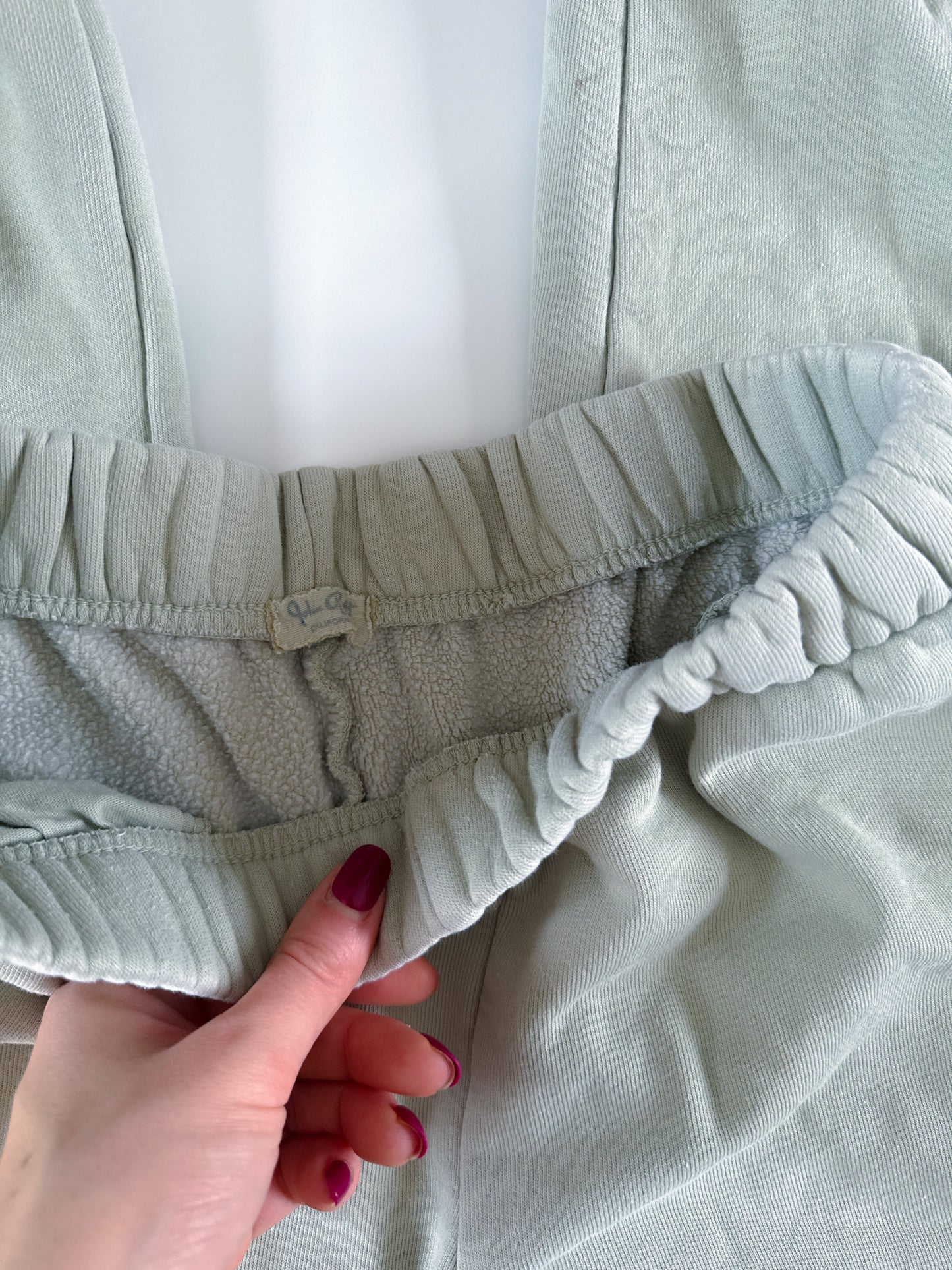 Brandy Melville Green Rosa Sweatpants