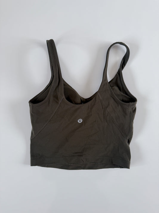 Size 2 Dark Olive Align Tank