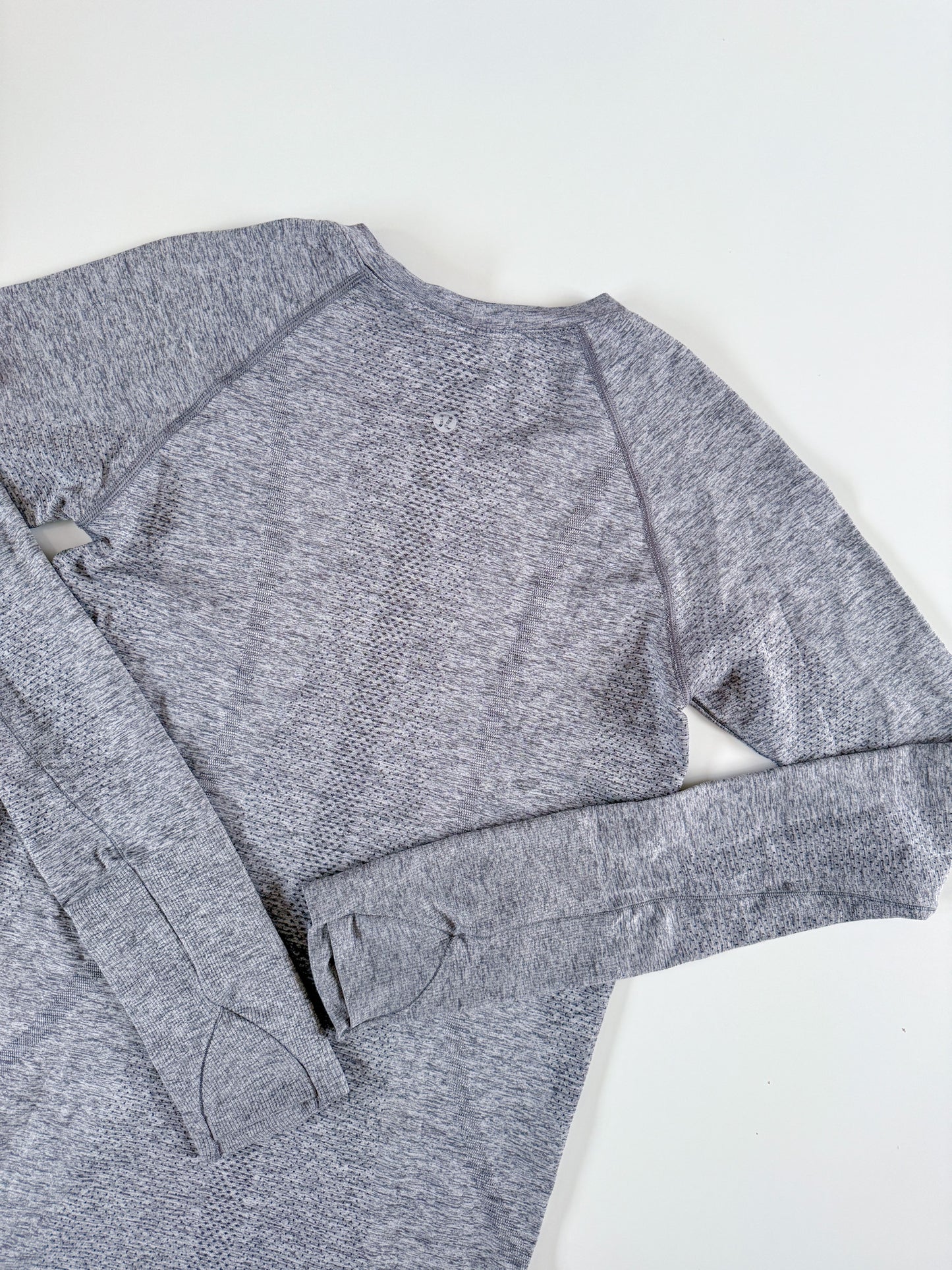 Size 6 Gray Swiftly Tech Long Sleeve 2.0