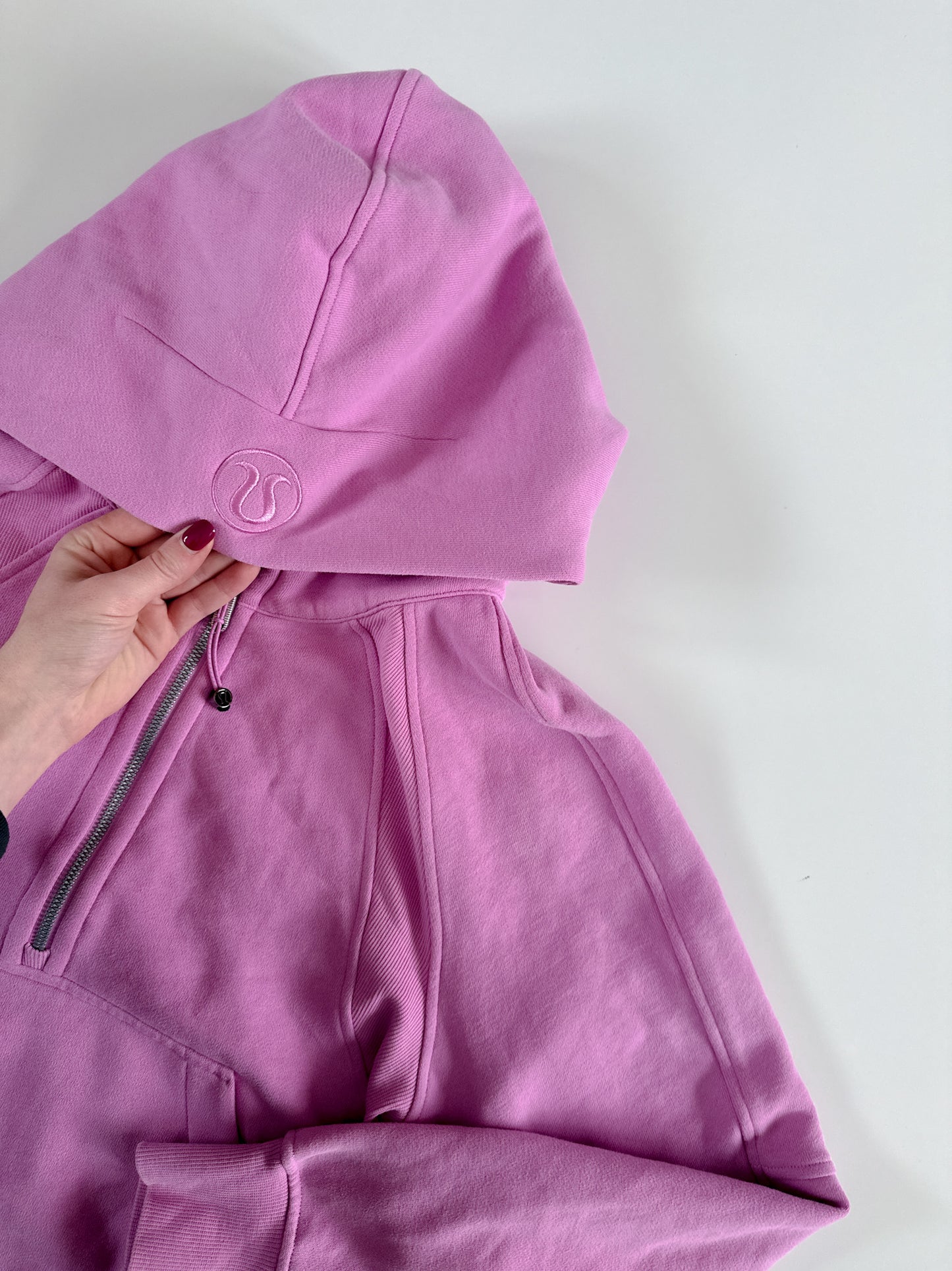 XS/S RARE Dahlia Mauve Half-Zip Scuba