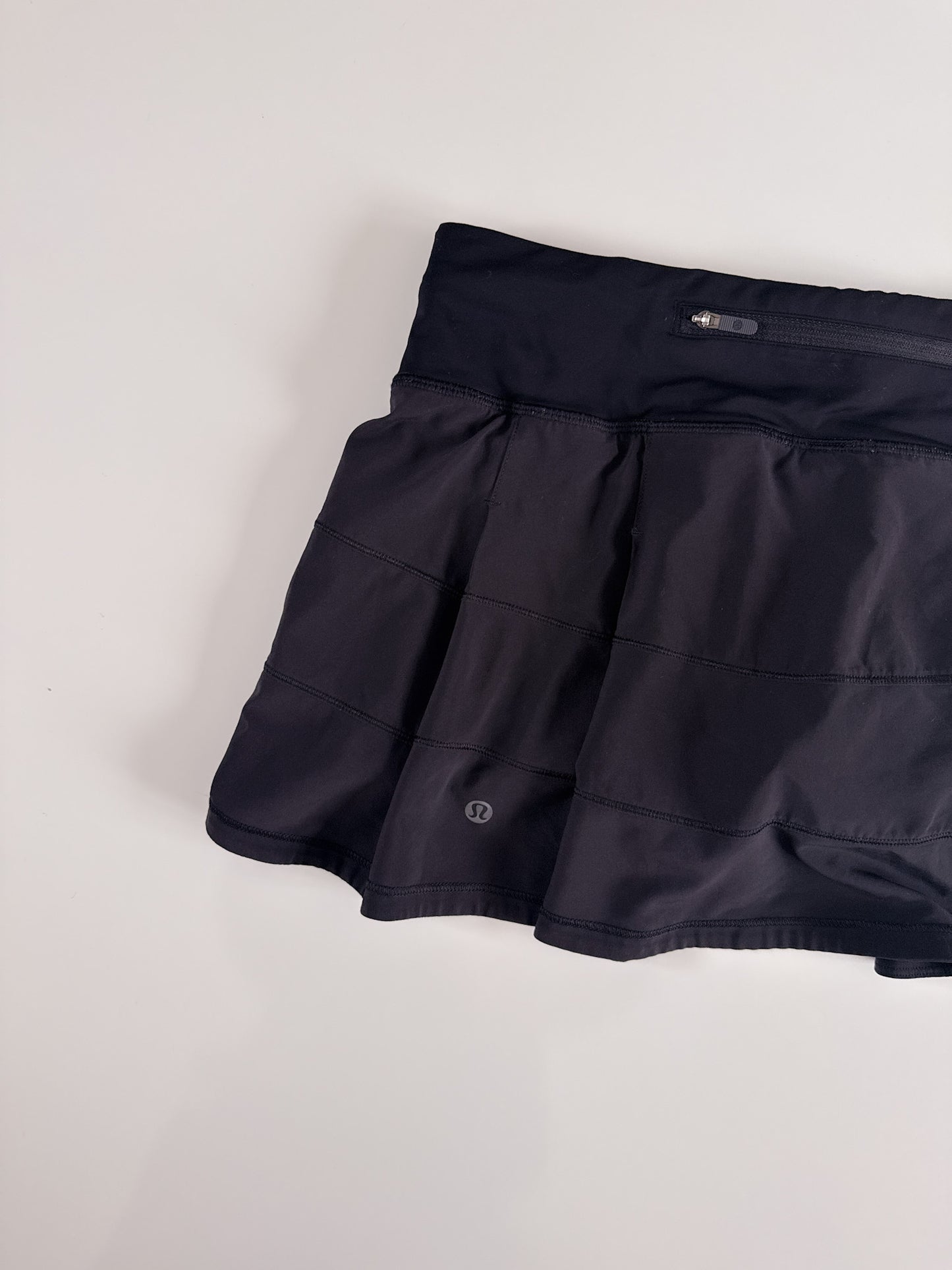 Size 0 Black Pace Rival Skirt 13"