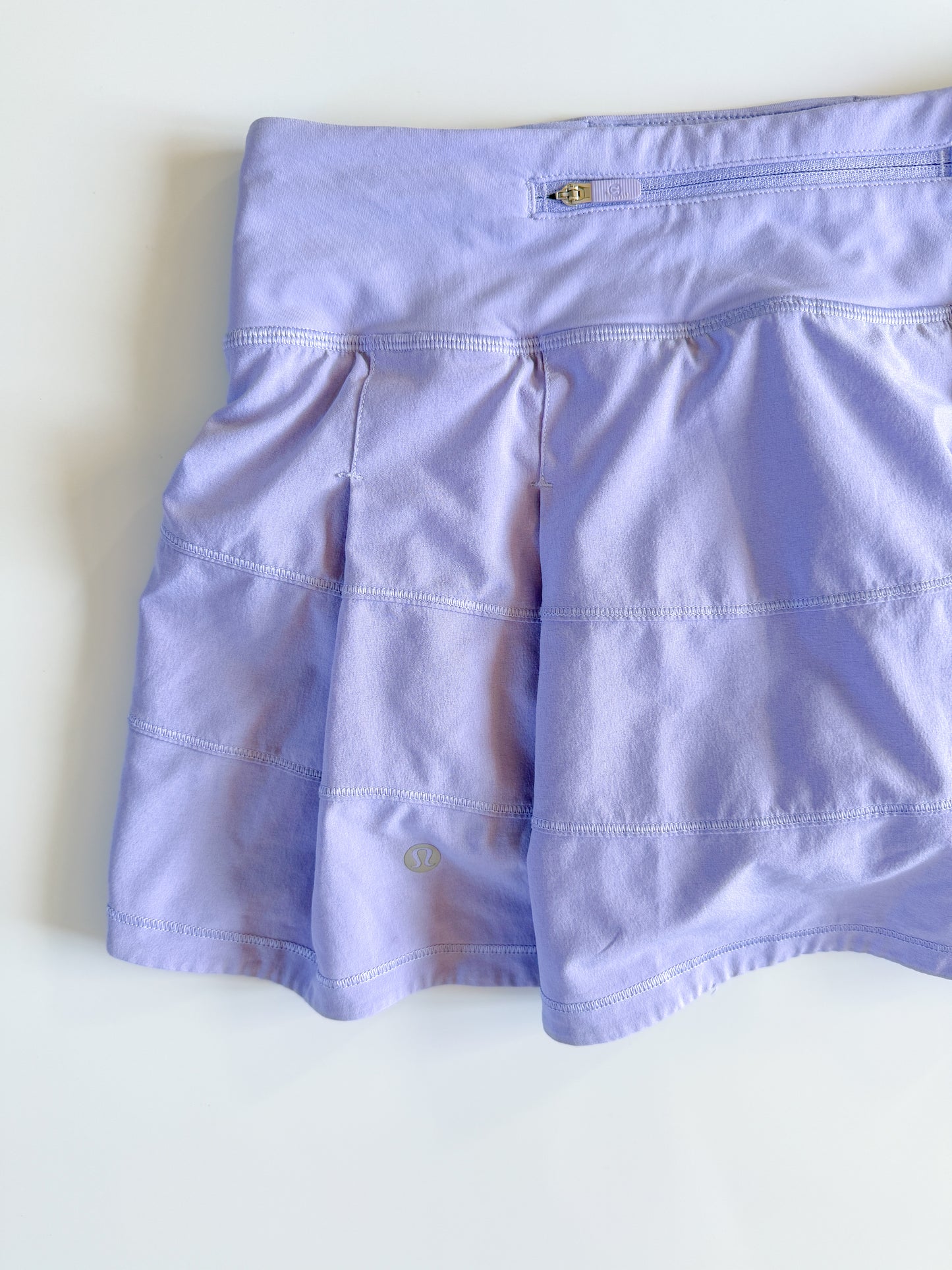 Size 2 Lilac Smoke Pace Rival Skirt  flaw