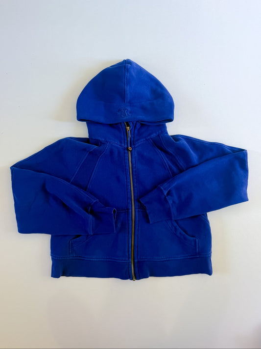 XS/S Larkspur Full-Zip Scuba Hoodie
