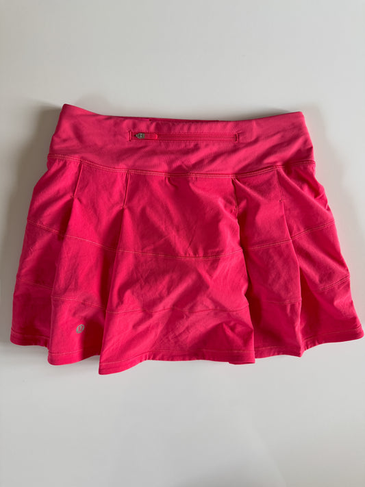 Size 2 Glaze Pink Pace Rival Skirt