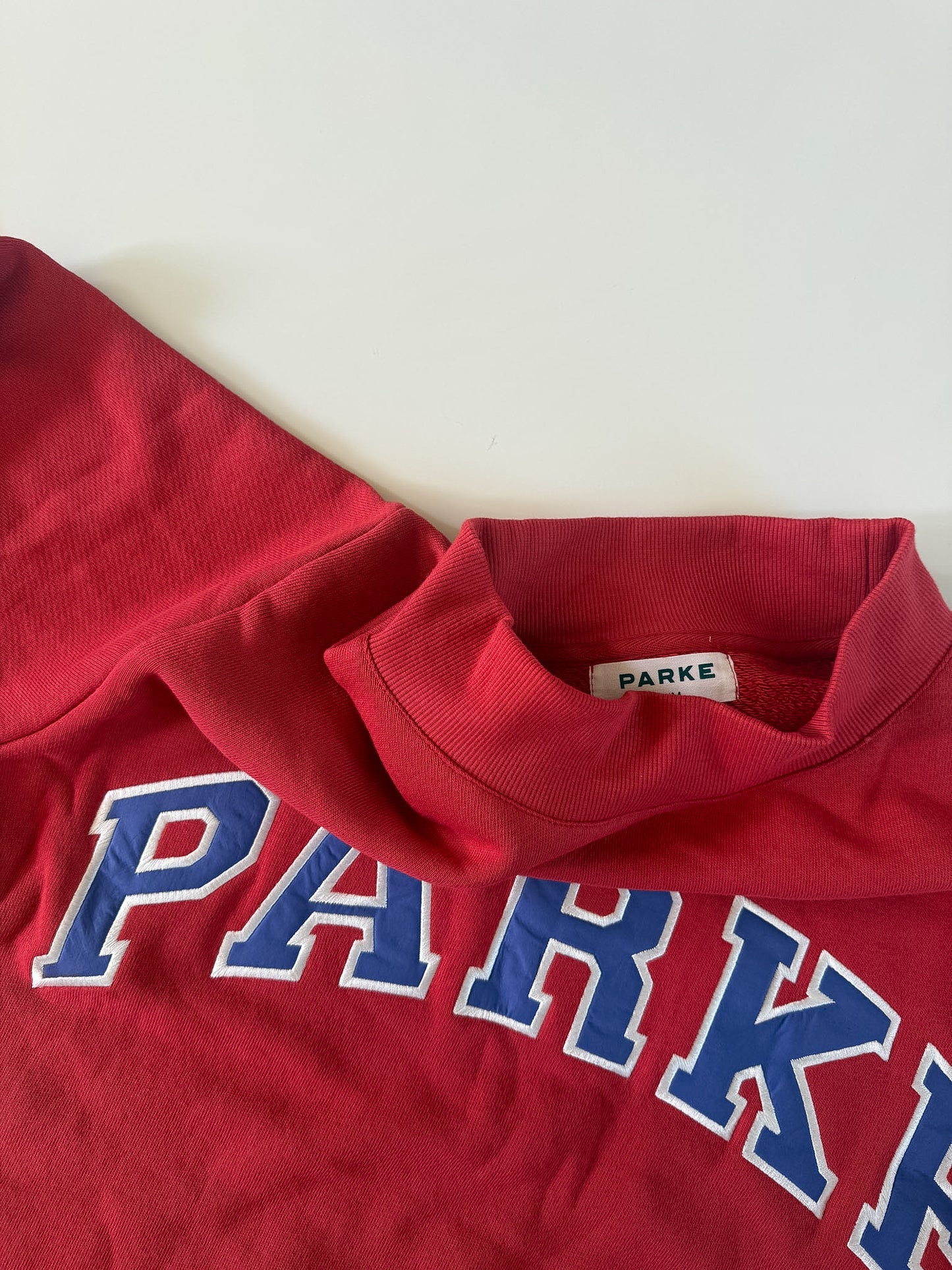 RARE PARKE Low Tide Varsity Mockneck