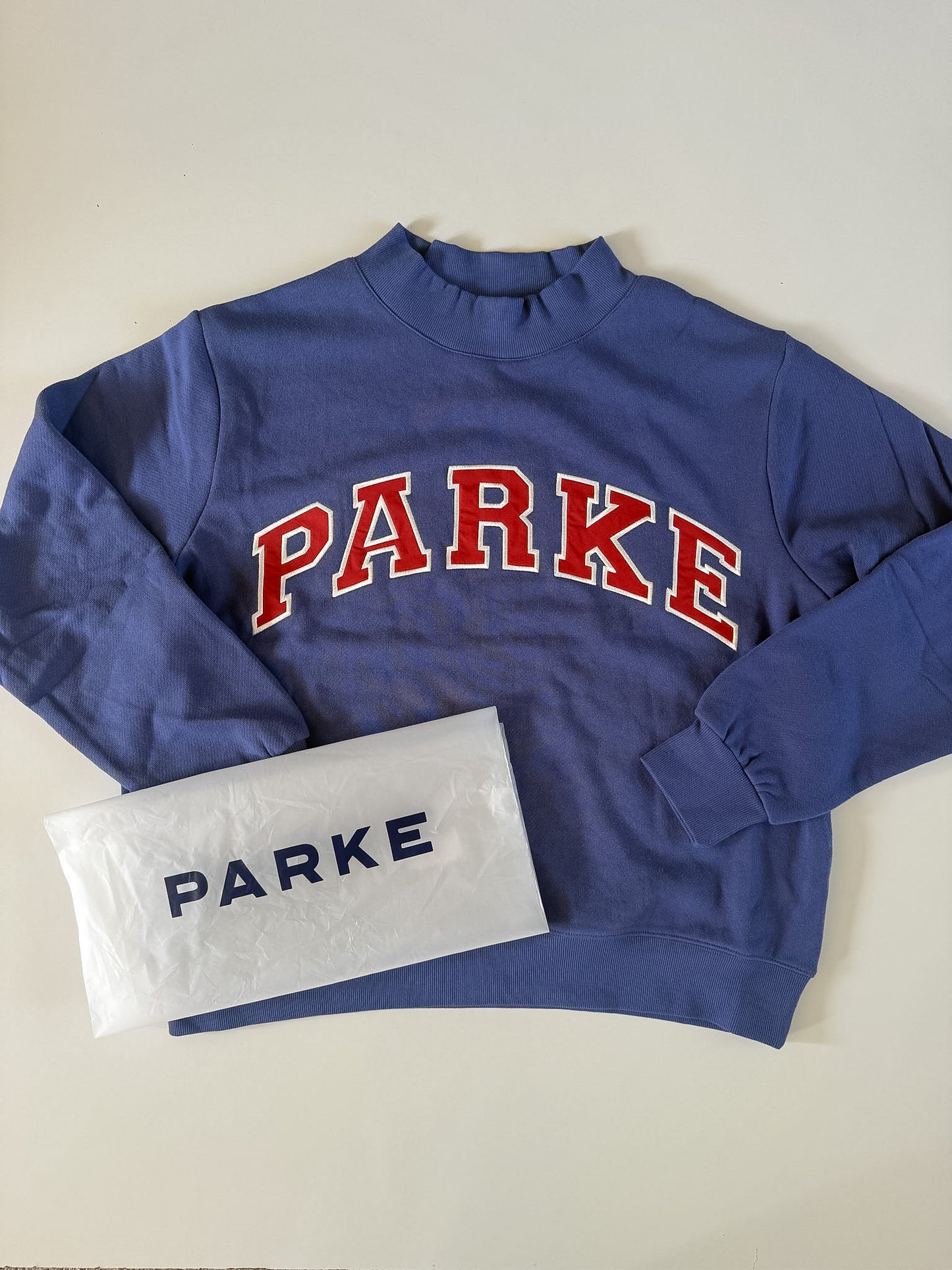 S/M, L/XL RARE PARKE High Tide Varsity Mockneck