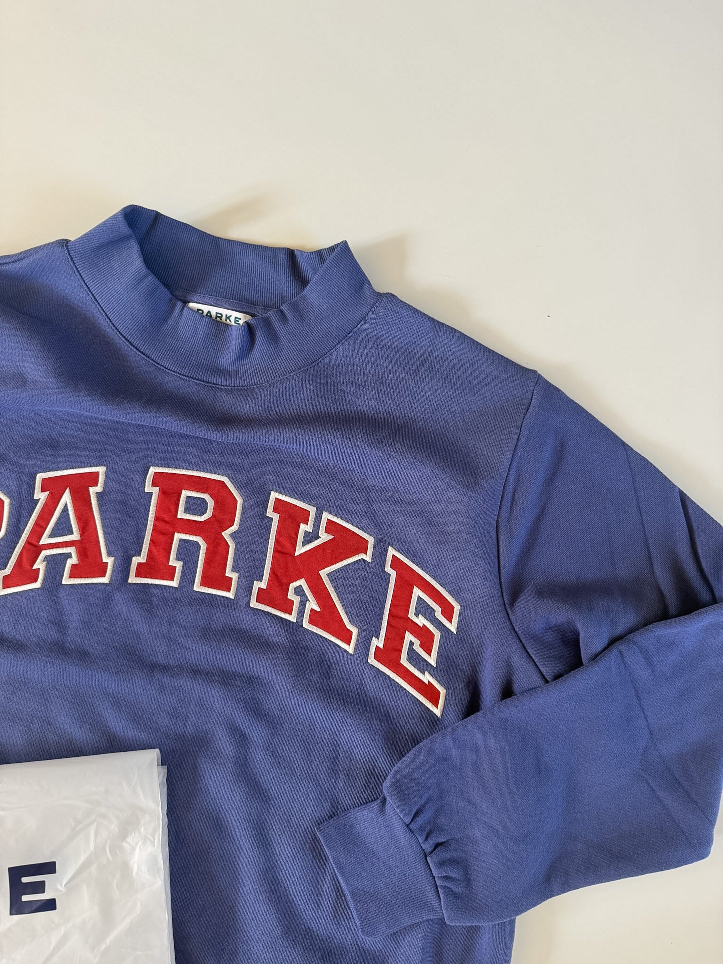 S/M, L/XL RARE PARKE High Tide Varsity Mockneck