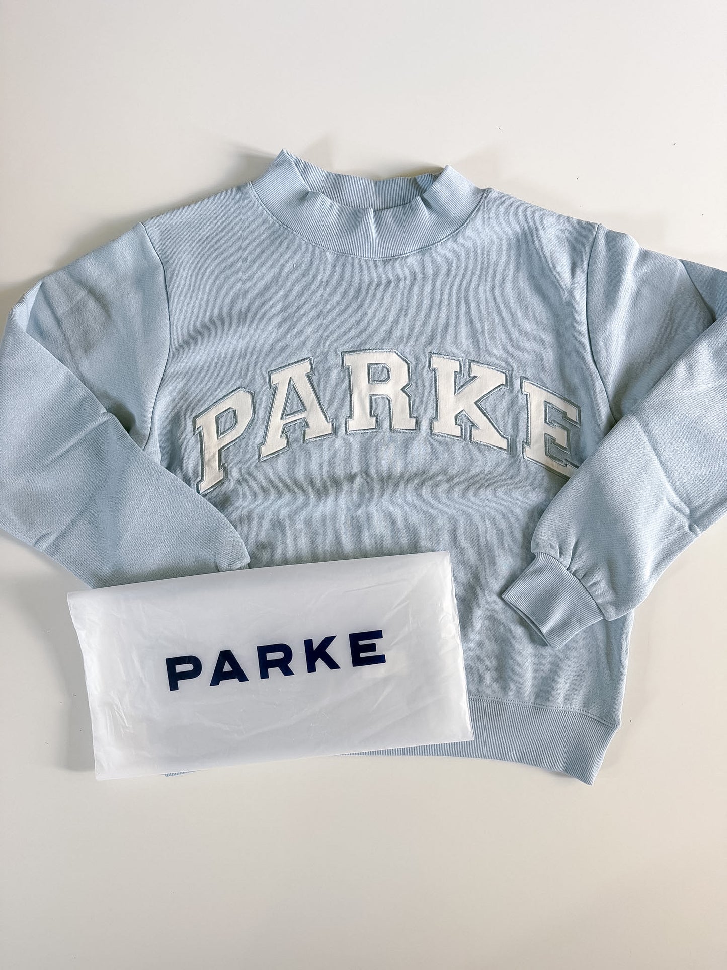 S/M RARE Salty PARKE Varsity Mockneck
