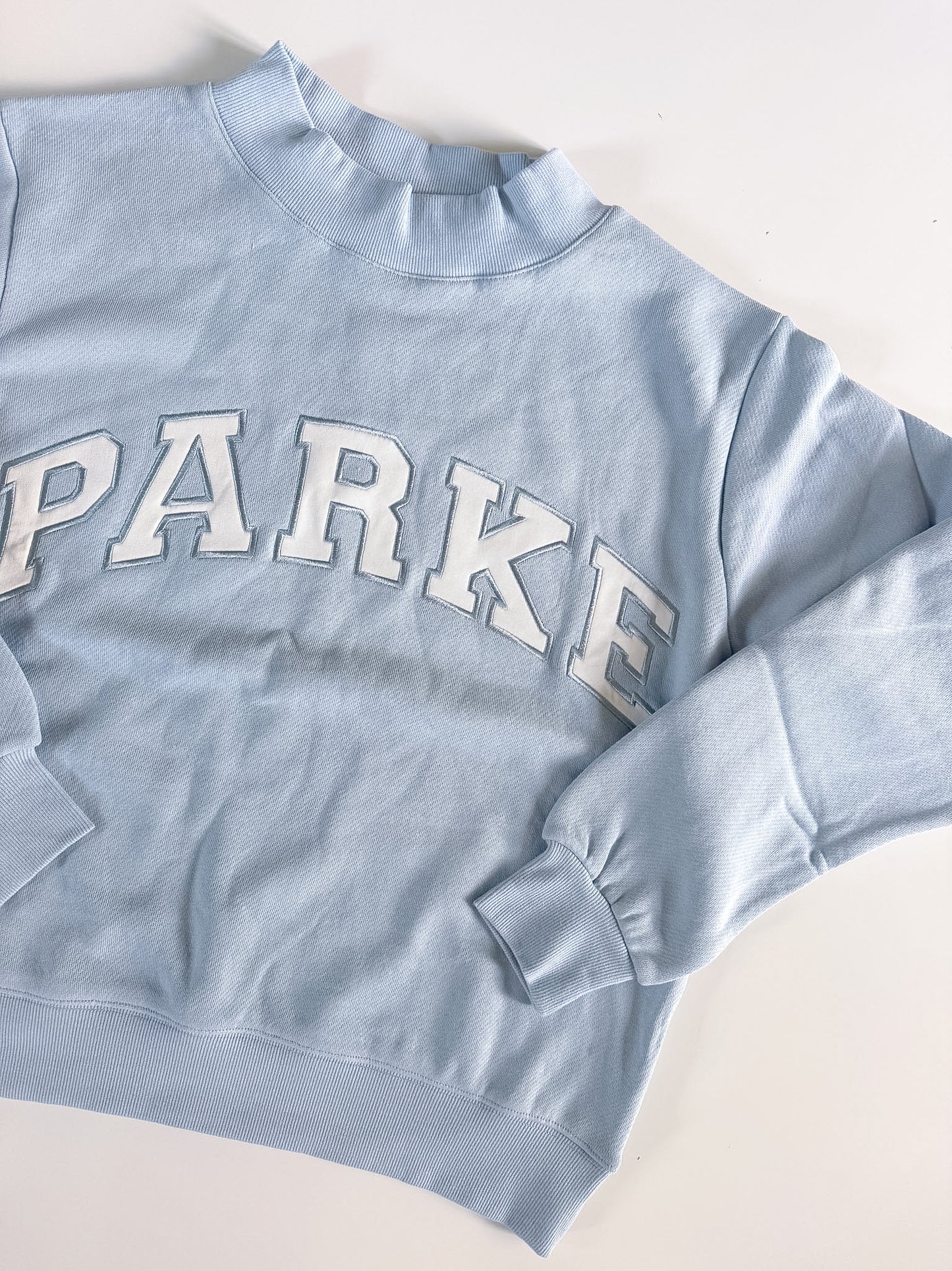 S/M RARE Salty PARKE Varsity Mockneck
