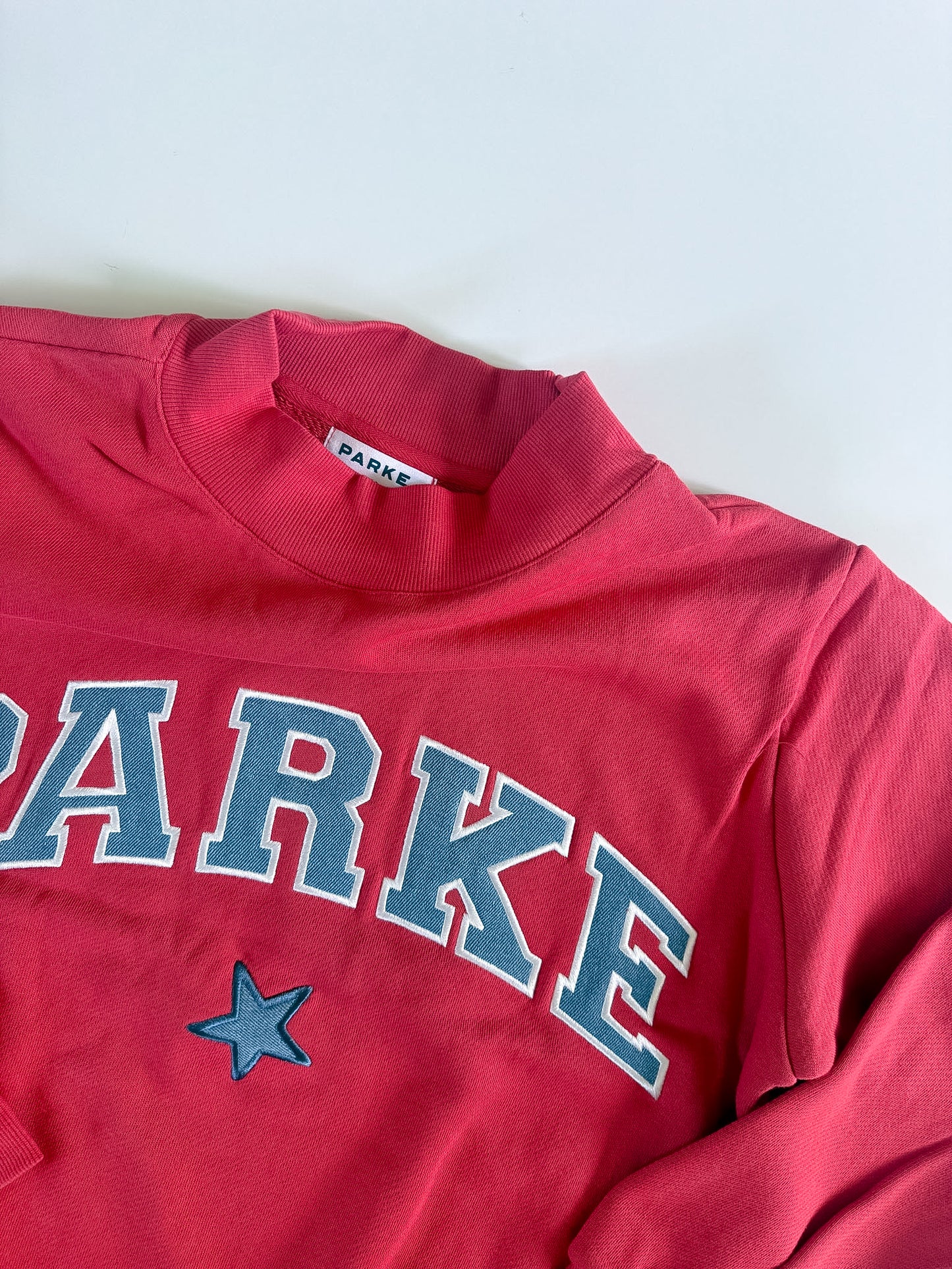 RARE NEW PARKE Varsity Mockneck
